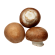 Champignons de paris brun
