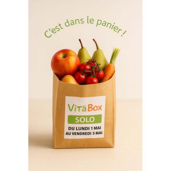VitaBox Solo : corbeille de fruits entreprise | Vitafruits